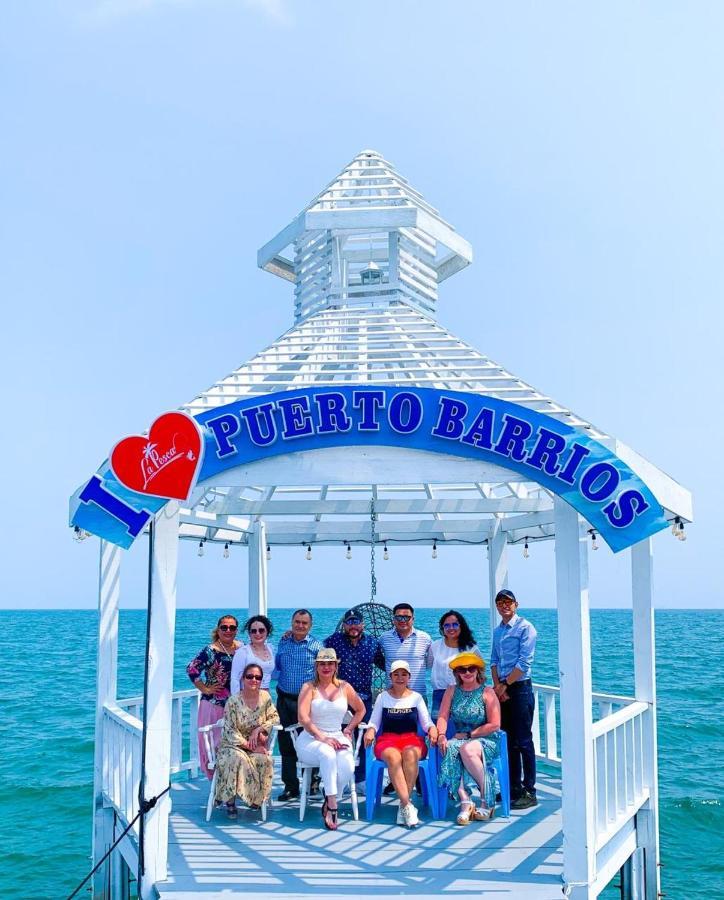 Restaurante Y Hotel “La Pesca” Puerto Barrios Dış mekan fotoğraf